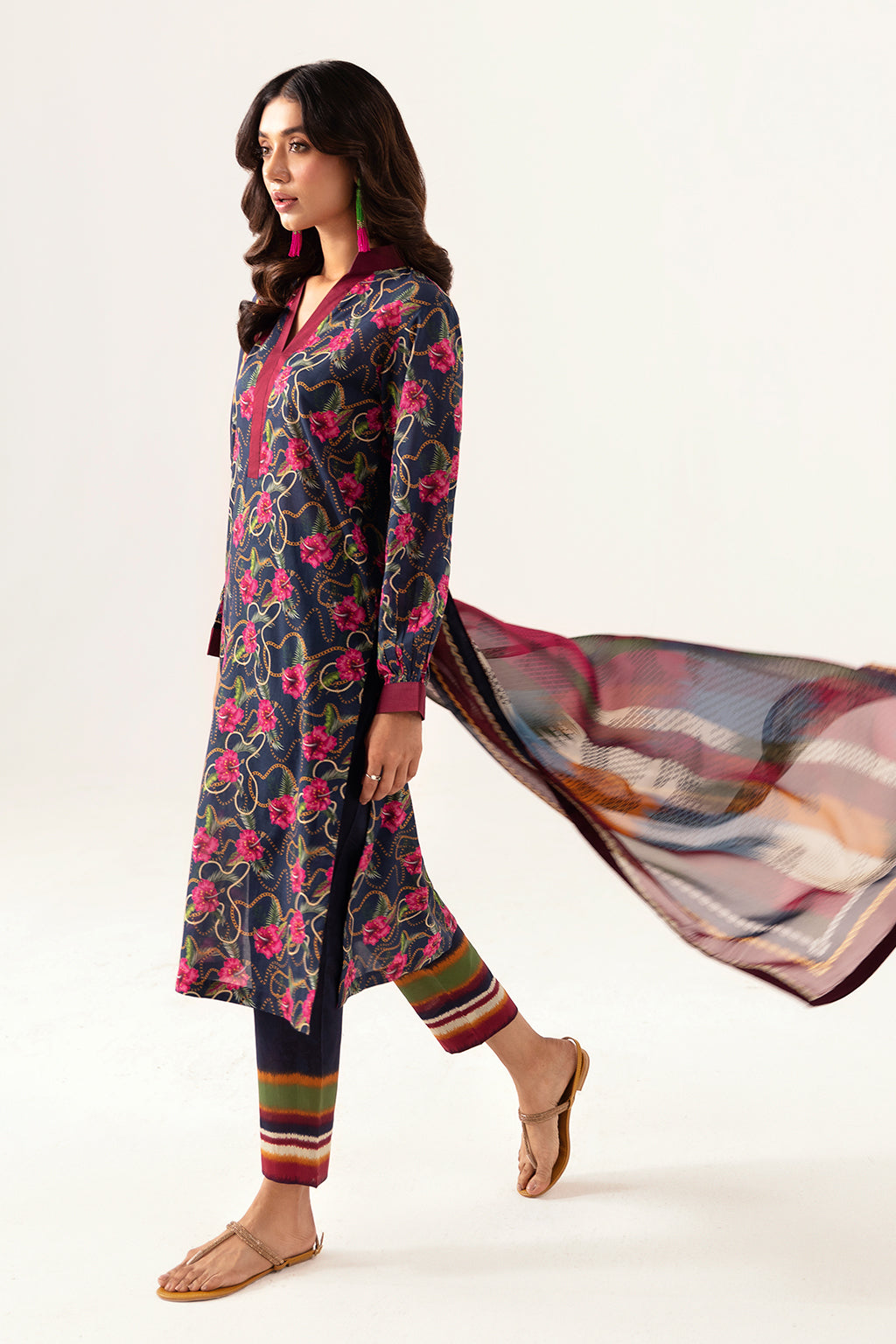 Ramsha | Pinted Lawn | RP-101 - Official Ramsha stockist in UK - Sakeena London