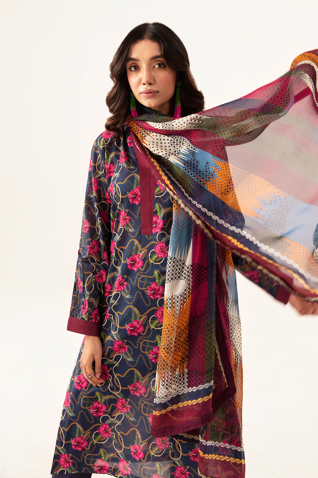 Ramsha | Pinted Lawn | RP-101 - Official Ramsha stockist in UK - Sakeena London