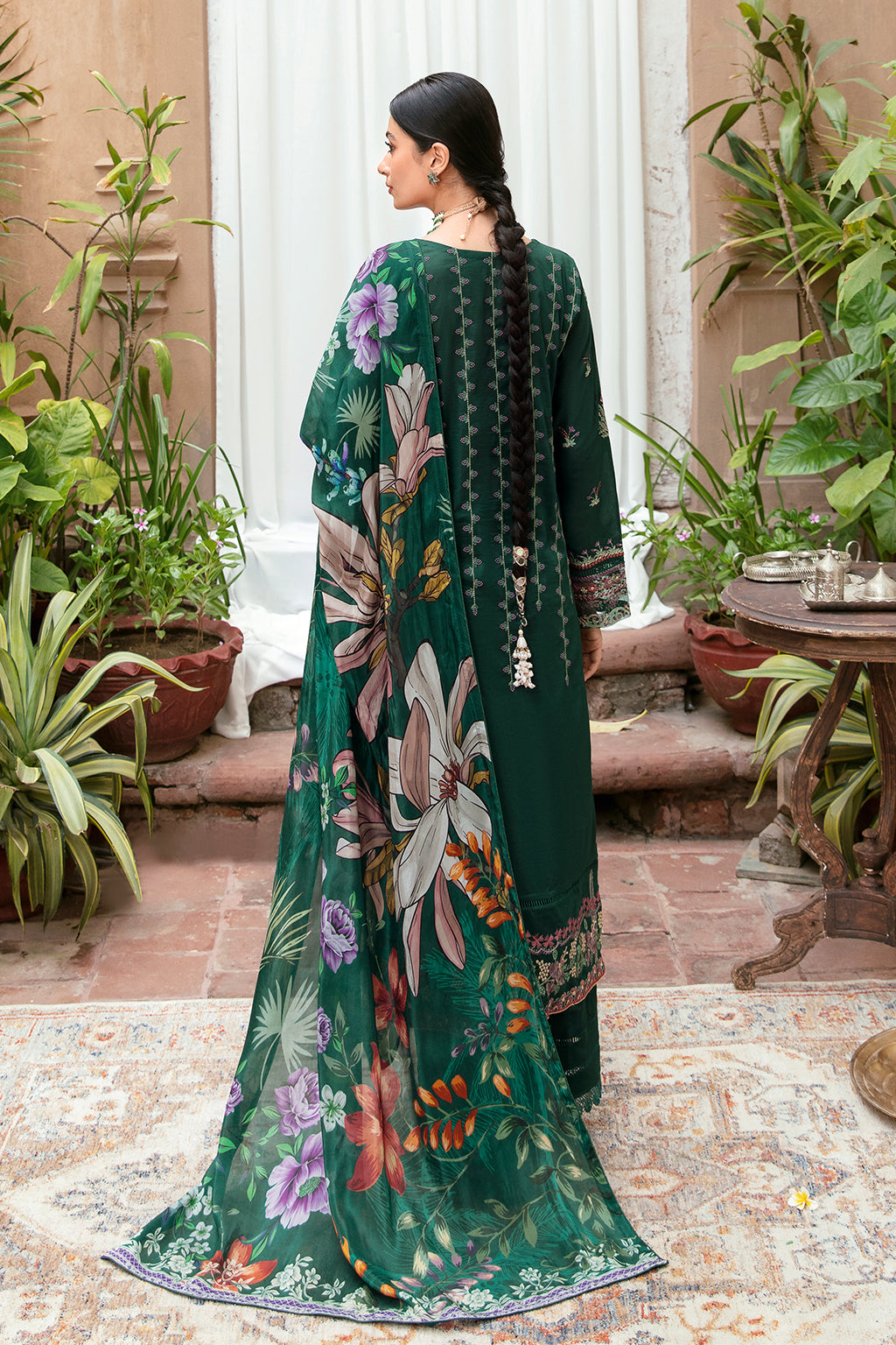 Ramsha | Mashaal Luxury Lawn | L-801 - Official Ramsha stockist in UK - Sakeena London