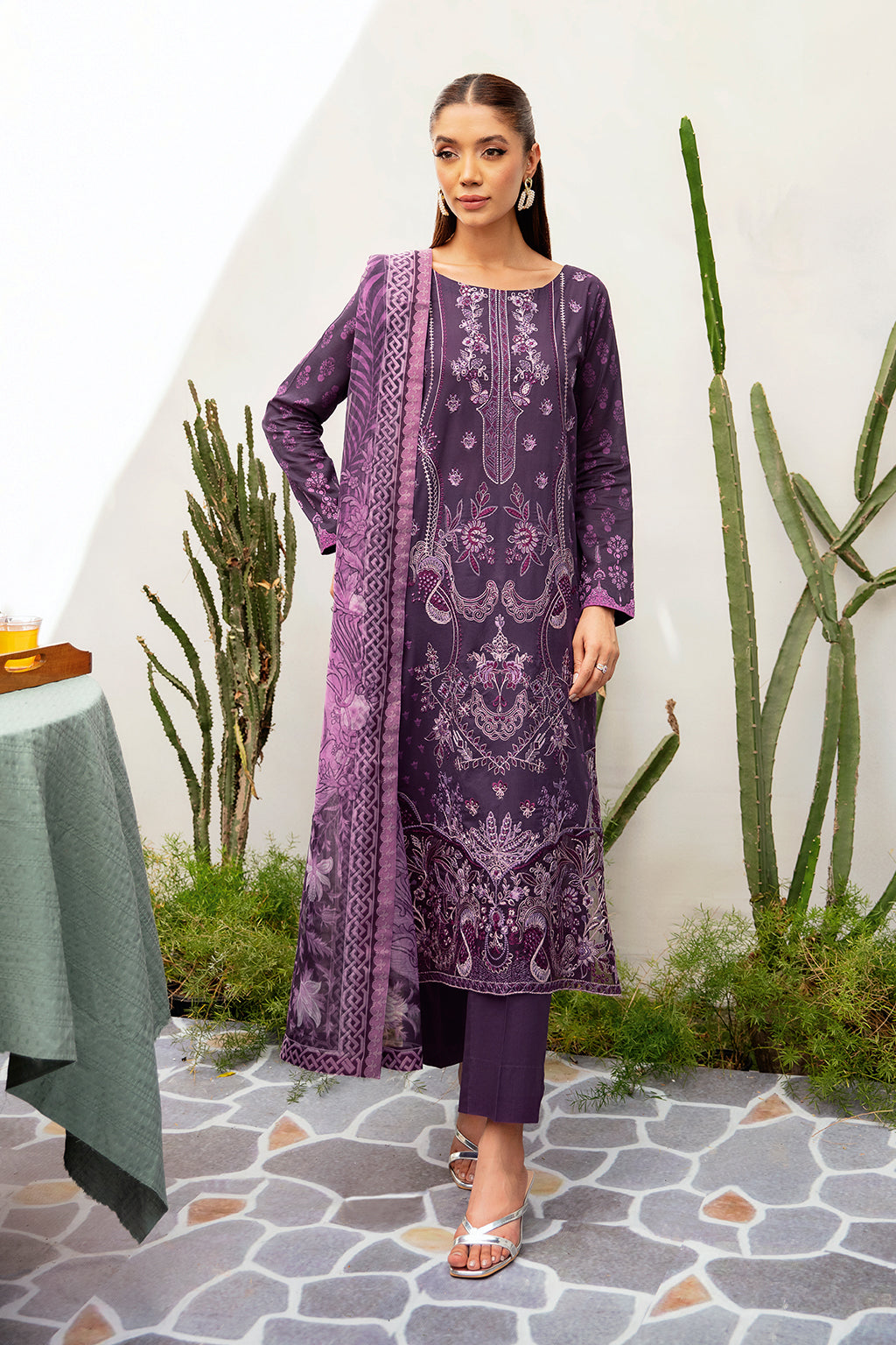 Ramsha | Luxury Lawn 24 | L-1209 - Official Ramsha stockist in UK - Sakeena London