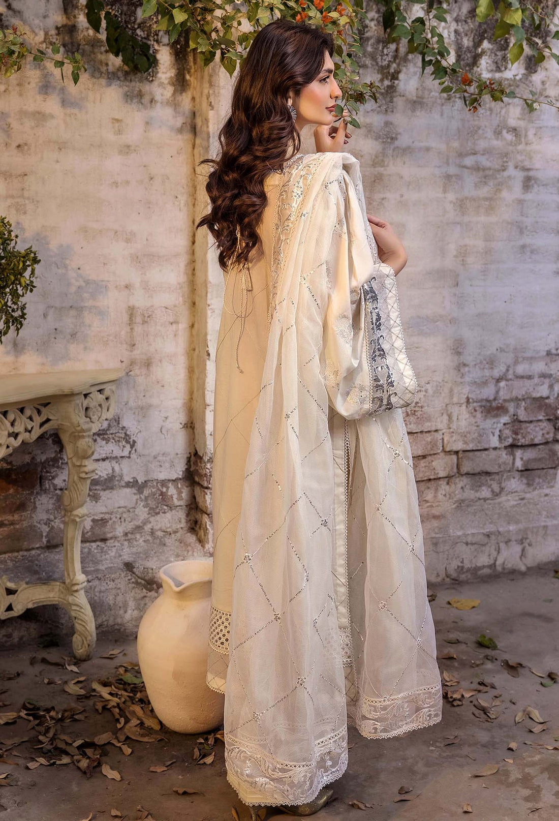 Adans Libas | Chikankari 25 | 4771 - Official Adans Libas stockist in UK - Sakeena London