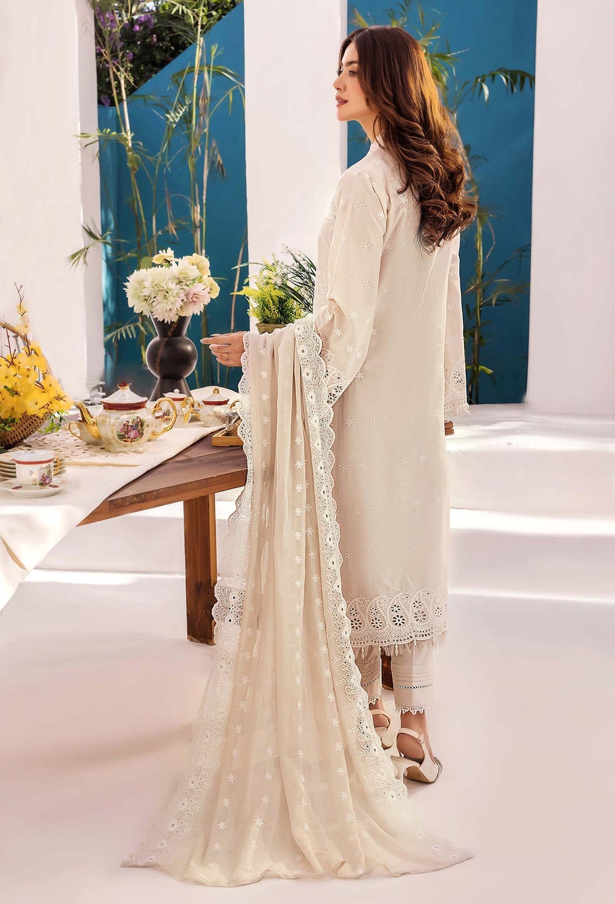 Adans Libas | Stella Chikankari 25 | 1024 - Official Adans Libas stockist in UK - Sakeena London