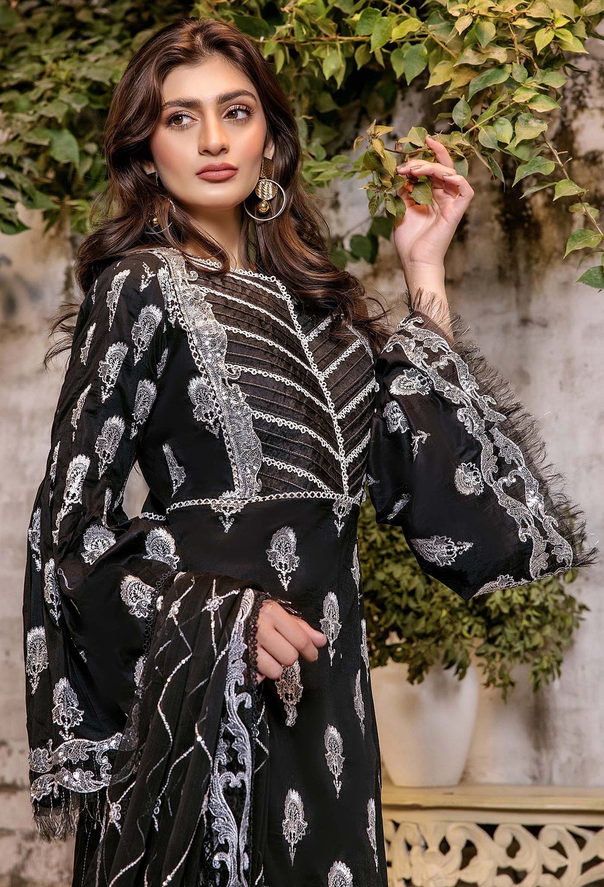 Adans Libas | Chikankari 25 | 4774 - Official Adans Libas stockist in UK - Sakeena London