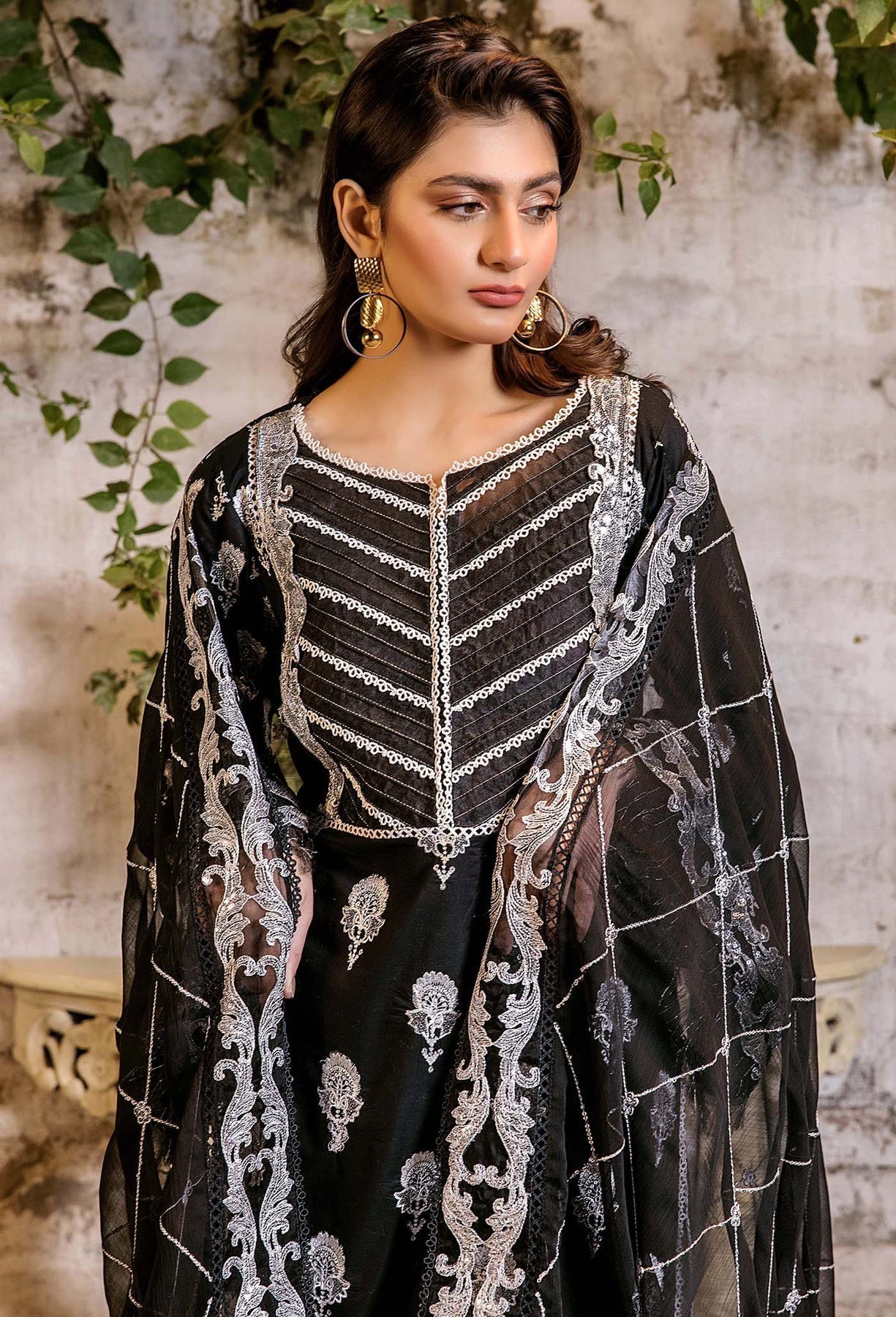 Adans Libas | Chikankari 25 | 4774 - Official Adans Libas stockist in UK - Sakeena London