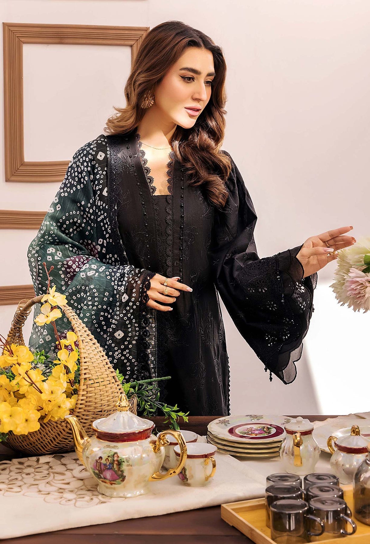 Adans Libas | Stella Chikankari 25 | 1025 - Official Adans Libas stockist in UK - Sakeena London