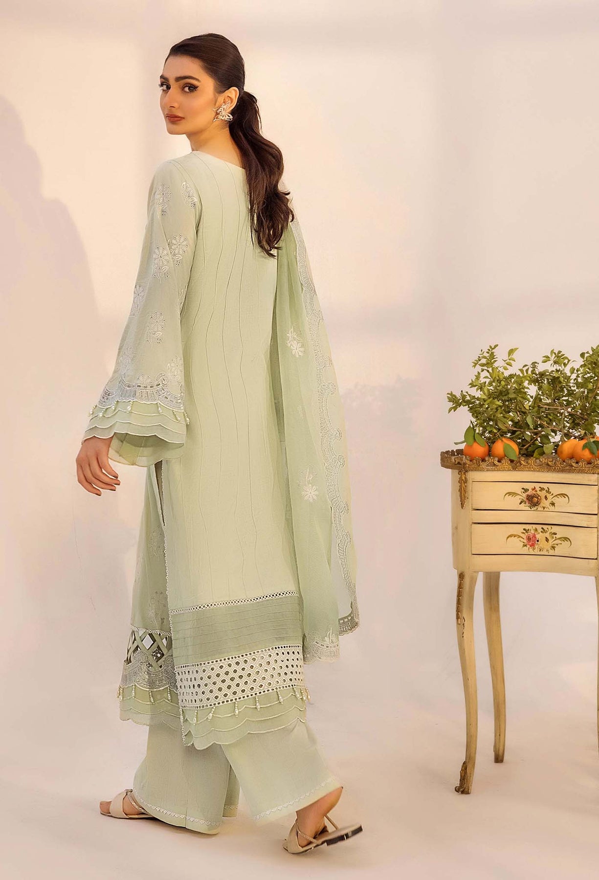 Adans Libas | Chikankari 25 | 4775 - Official Adans Libas stockist in UK - Sakeena London