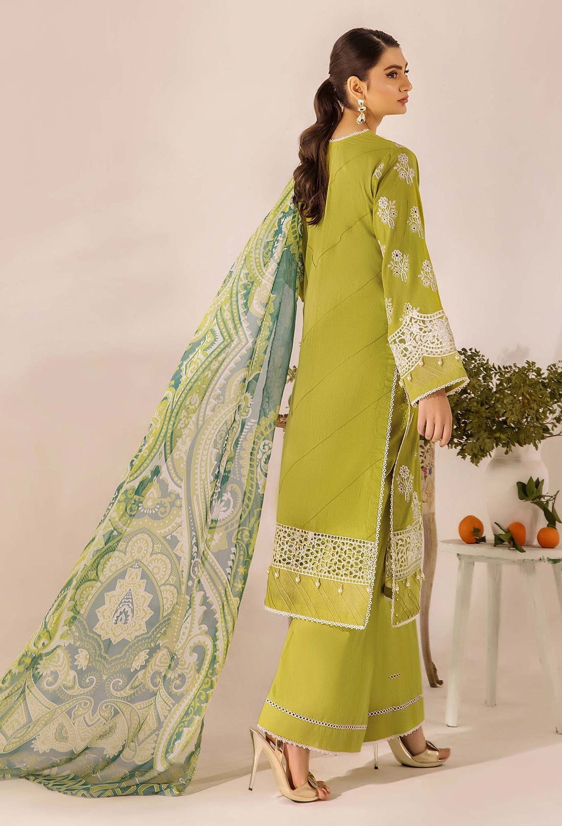 Adans Libas | Chikankari 25 | 4776 - Official Adans Libas stockist in UK - Sakeena London