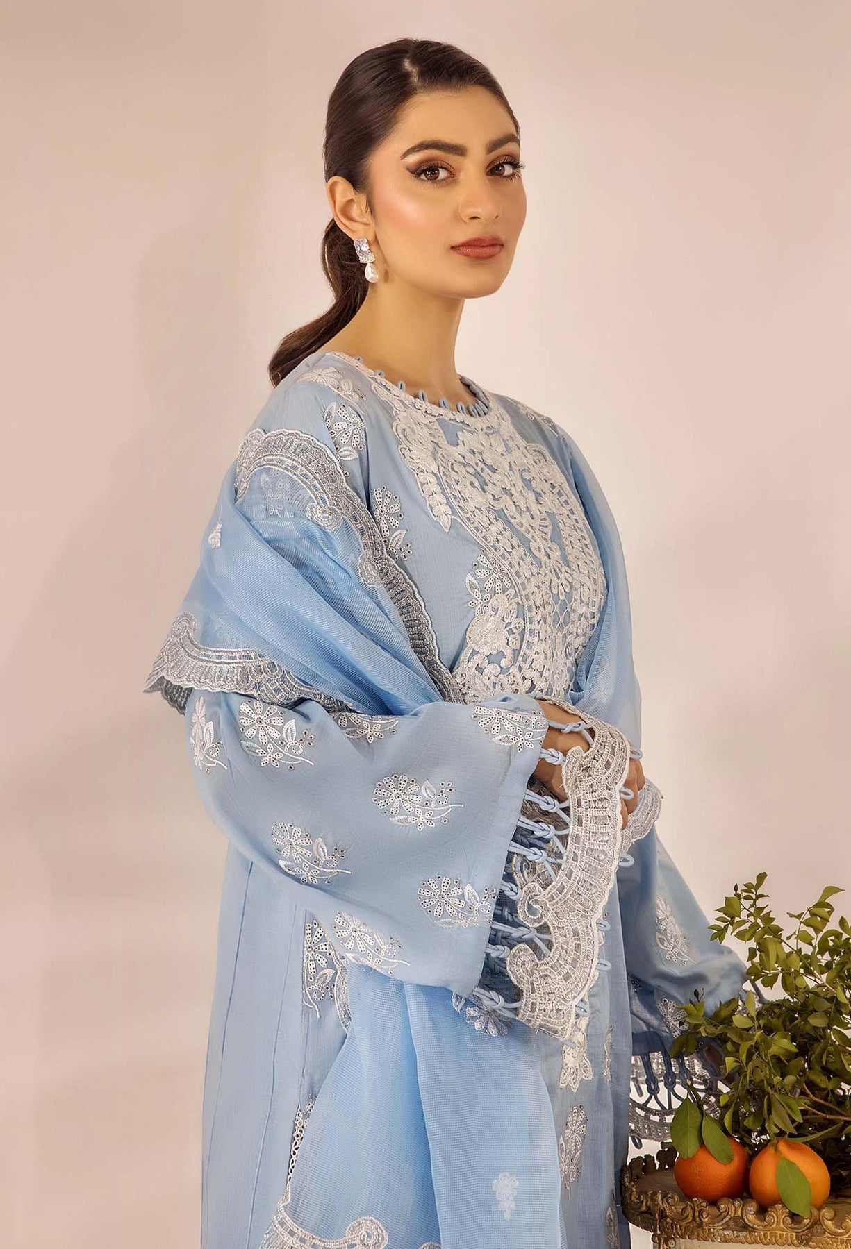Adans Libas | Chikankari 25 | 4778 - Official Adans Libas stockist in UK - Sakeena London