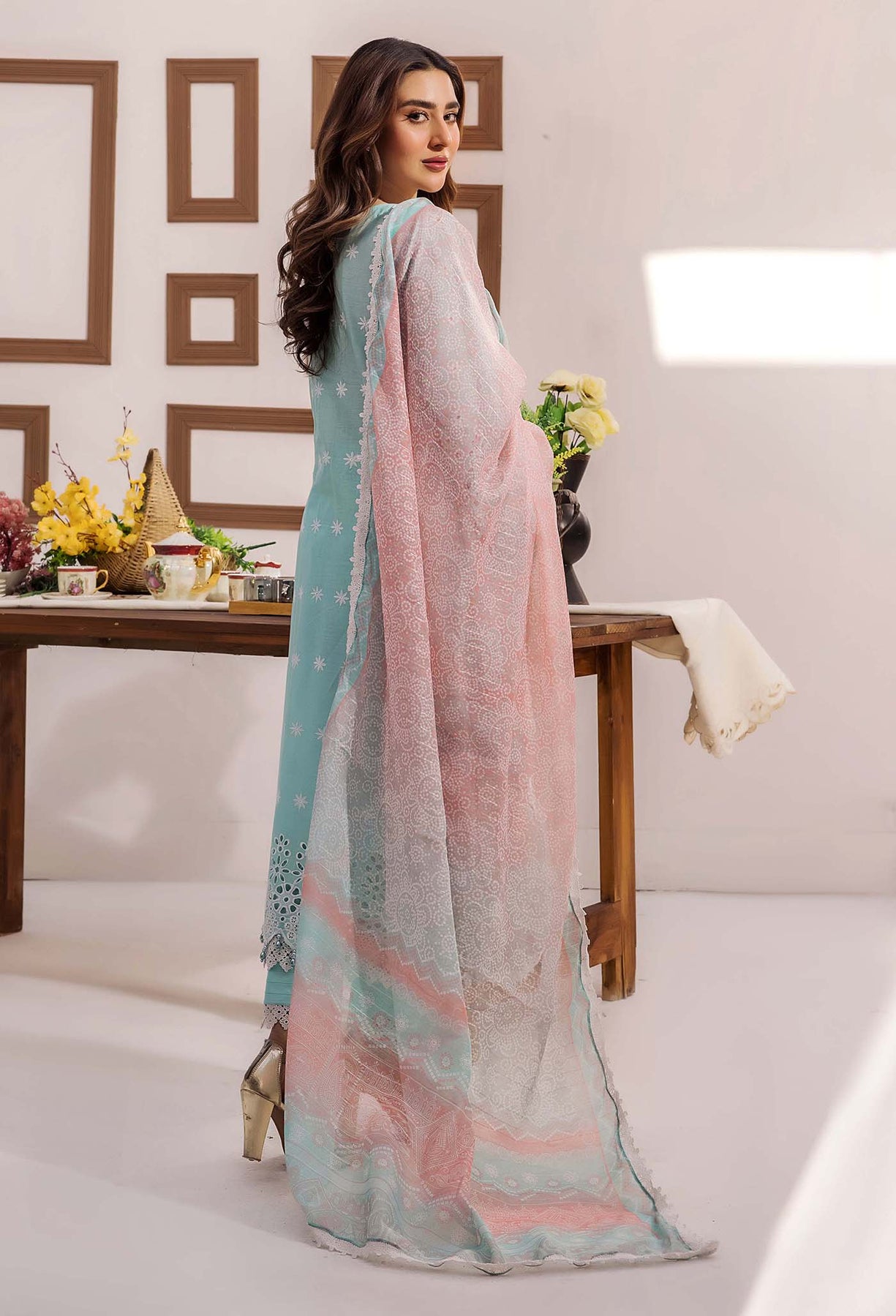 Adans Libas | Stella Chikankari 25 | 1022 - Official Adans Libas stockist in UK - Sakeena London