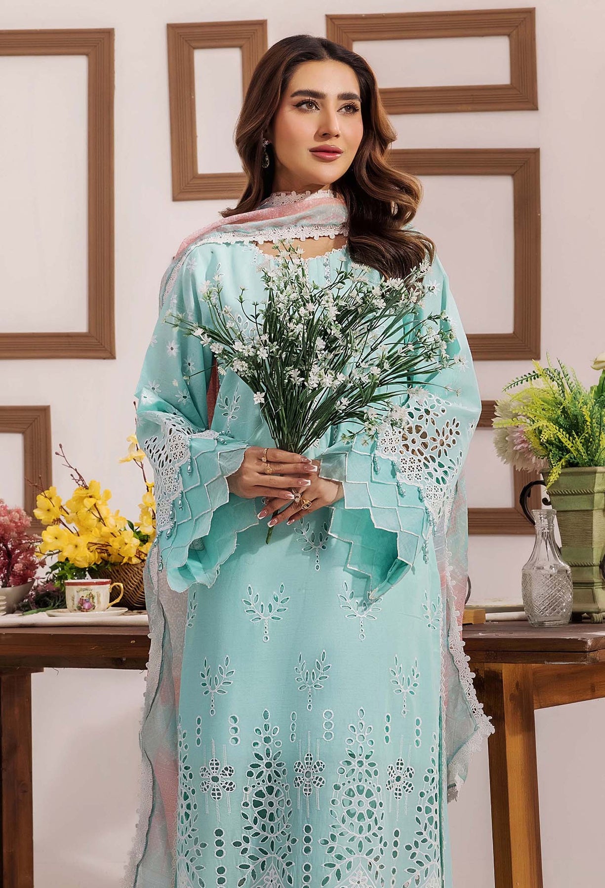 Adans Libas | Stella Chikankari 25 | 1022 - Official Adans Libas stockist in UK - Sakeena London