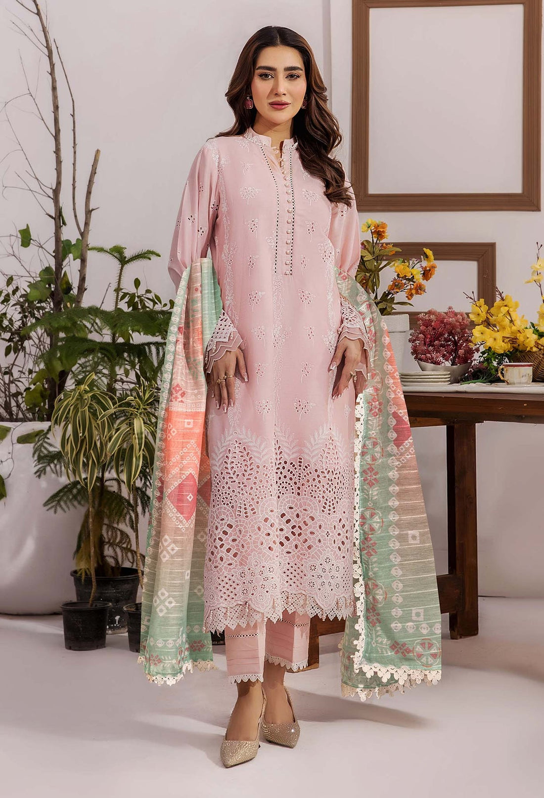 Adans Libas | Stella Chikankari 25 | 1029 - Official Adans Libas stockist in UK - Sakeena London