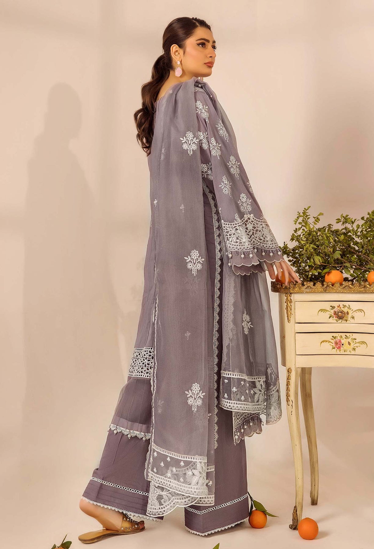 Adans Libas | Chikankari 25 | 4777 - Official Adans Libas stockist in UK - Sakeena London