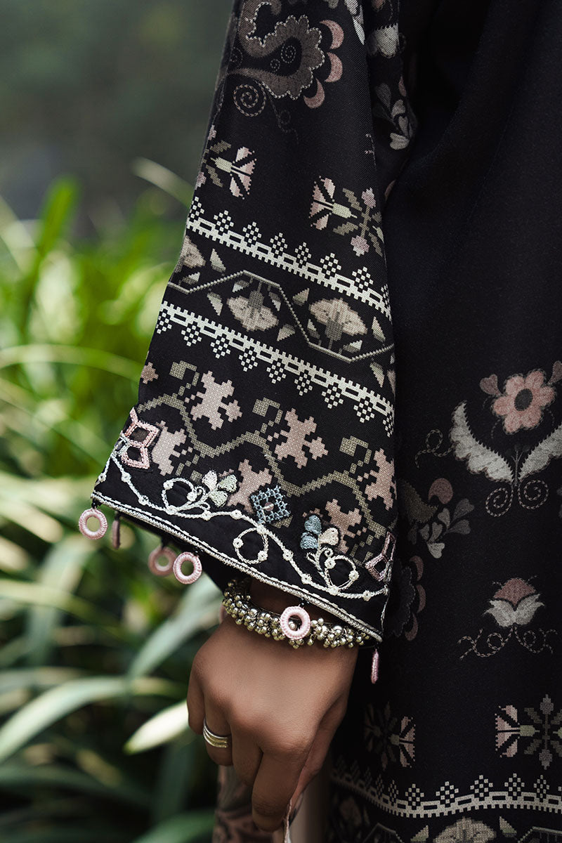 Cross Stitch | Khaddar Linen 25 | BLACK NOIR - Official Cross Stitch stockist in UK - Sakeena London