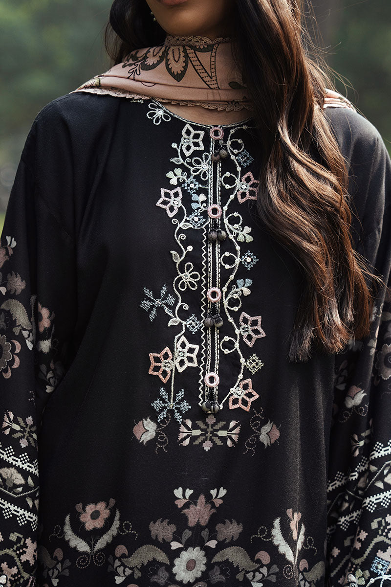 Cross Stitch | Khaddar Linen 25 | BLACK NOIR - Official Cross Stitch stockist in UK - Sakeena London
