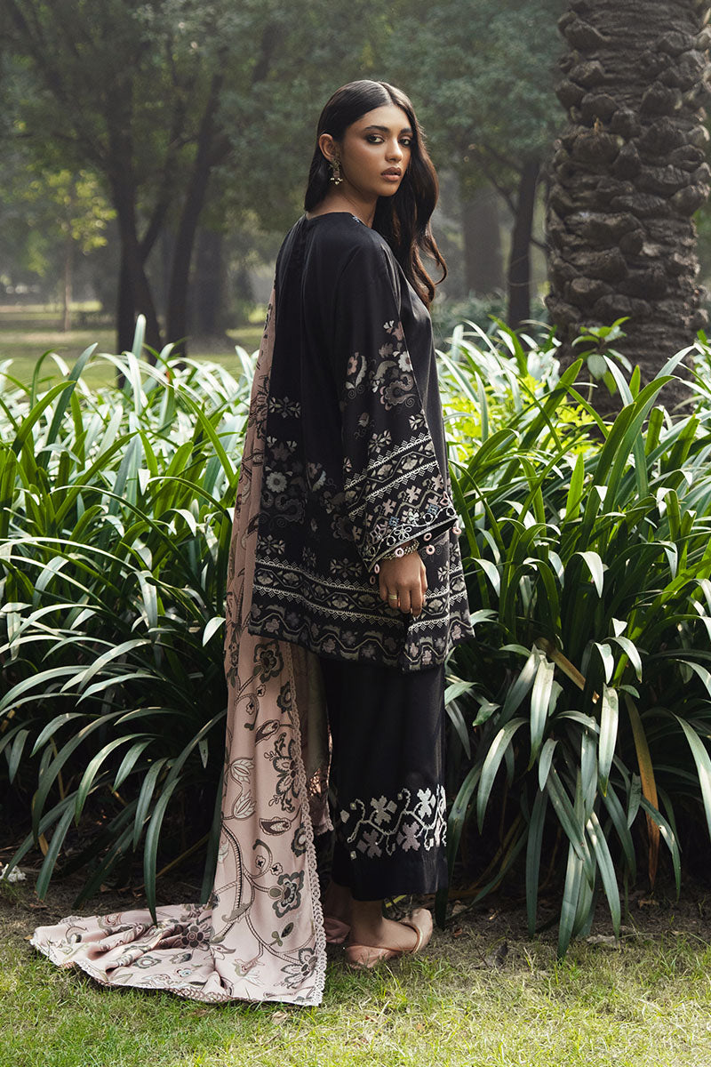 Cross Stitch | Khaddar Linen 25 | BLACK NOIR - Official Cross Stitch stockist in UK - Sakeena London