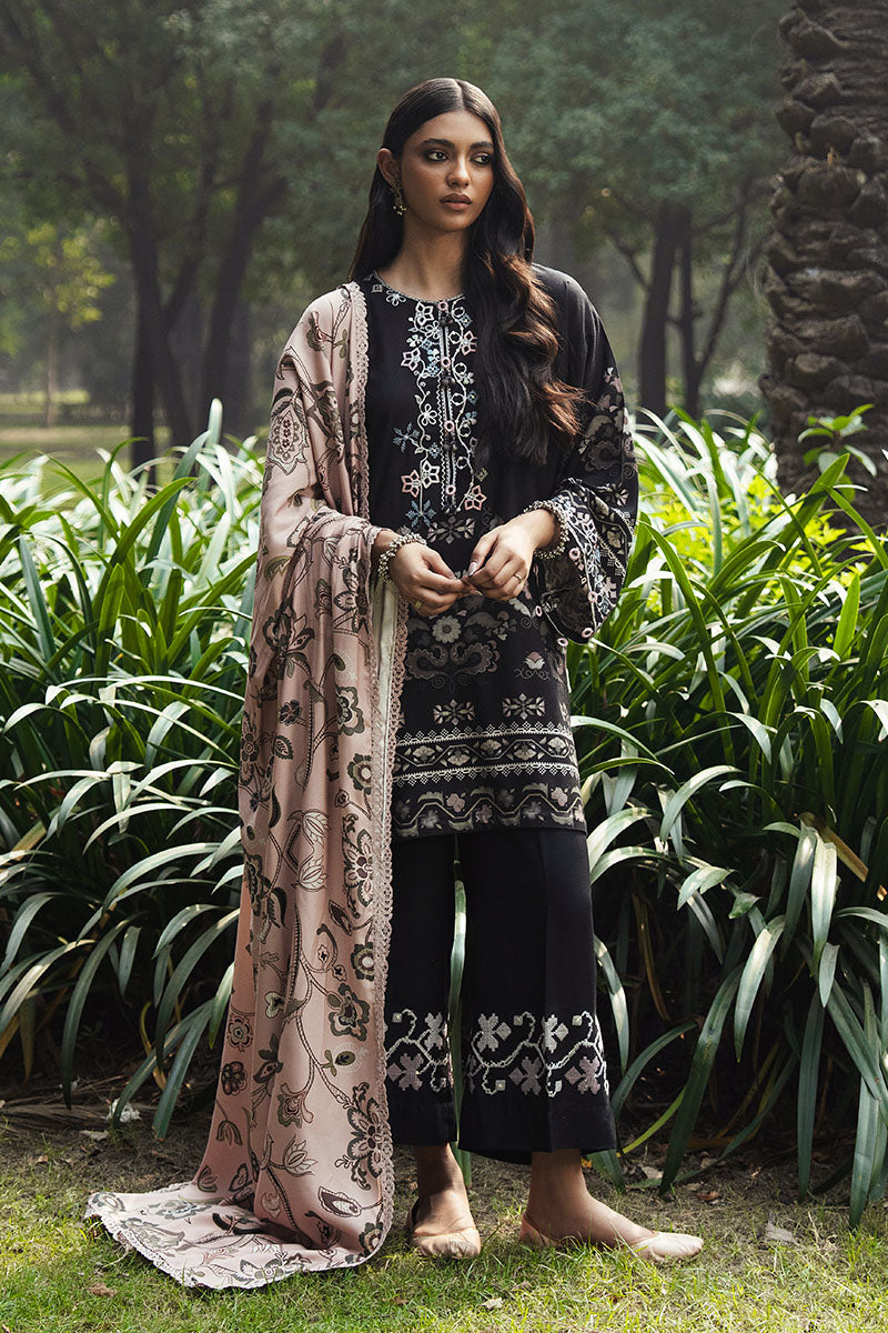 Cross Stitch | Khaddar Linen 25 | BLACK NOIR - Official Cross Stitch stockist in UK - Sakeena London