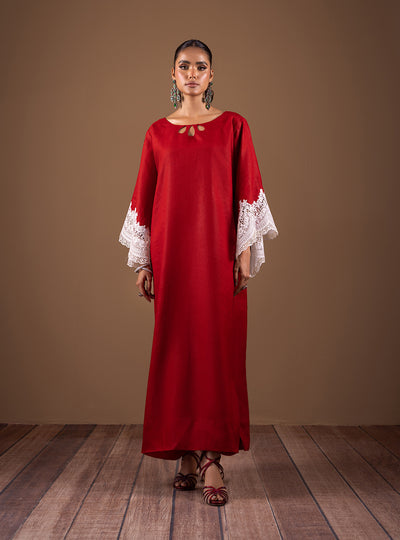 Zainab Chottani | The Kaftan Edit | Radiant Red - Official Zainab Chottani stockist in UK - Sakeena London