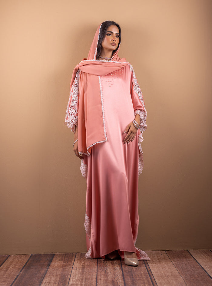 Zainab Chottani | The Kaftan Edit | Coral Blossom - Official Zainab Chottani stockist in UK - Sakeena London