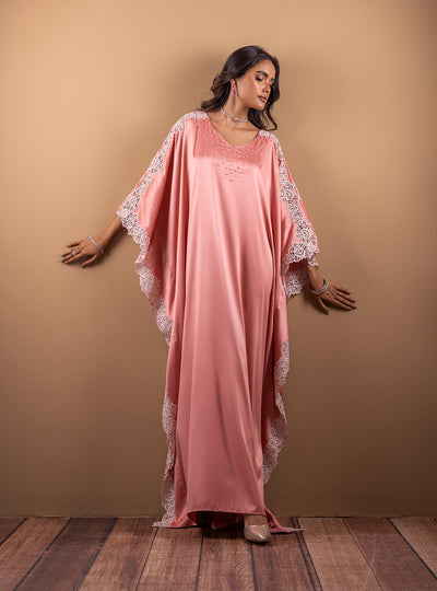 Zainab Chottani | The Kaftan Edit | Coral Blossom - Official Zainab Chottani stockist in UK - Sakeena London