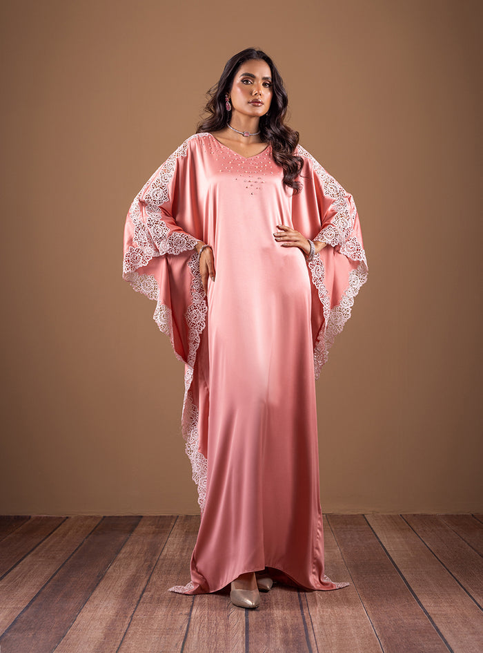 Zainab Chottani | The Kaftan Edit | Coral Blossom - Official Zainab Chottani stockist in UK - Sakeena London