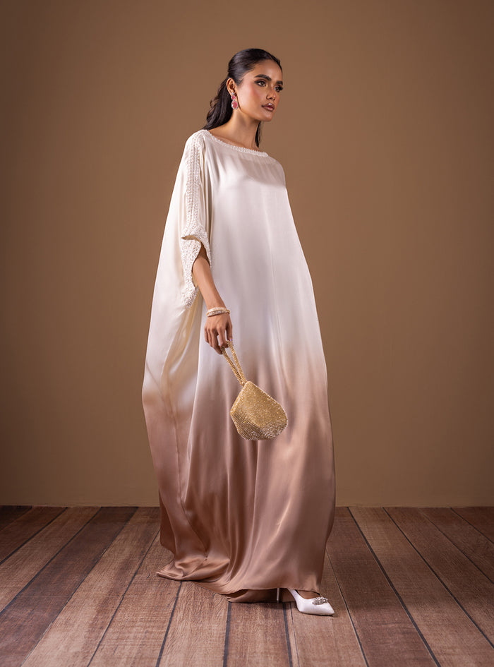 Zainab Chottani | The Kaftan Edit | Champagne Flame - Official Zainab Chottani stockist in UK - Sakeena London