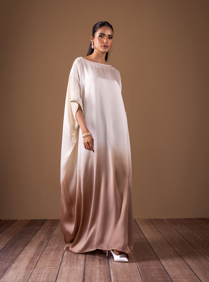 Zainab Chottani | The Kaftan Edit | Champagne Flame - Official Zainab Chottani stockist in UK - Sakeena London