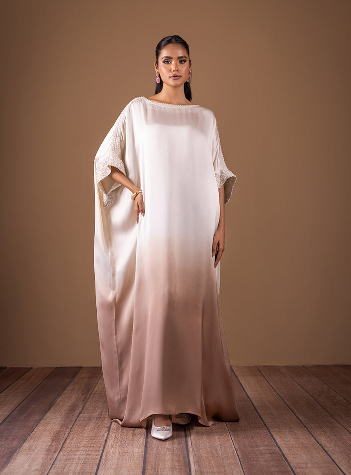 Zainab Chottani | The Kaftan Edit | Champagne Flame - Official Zainab Chottani stockist in UK - Sakeena London