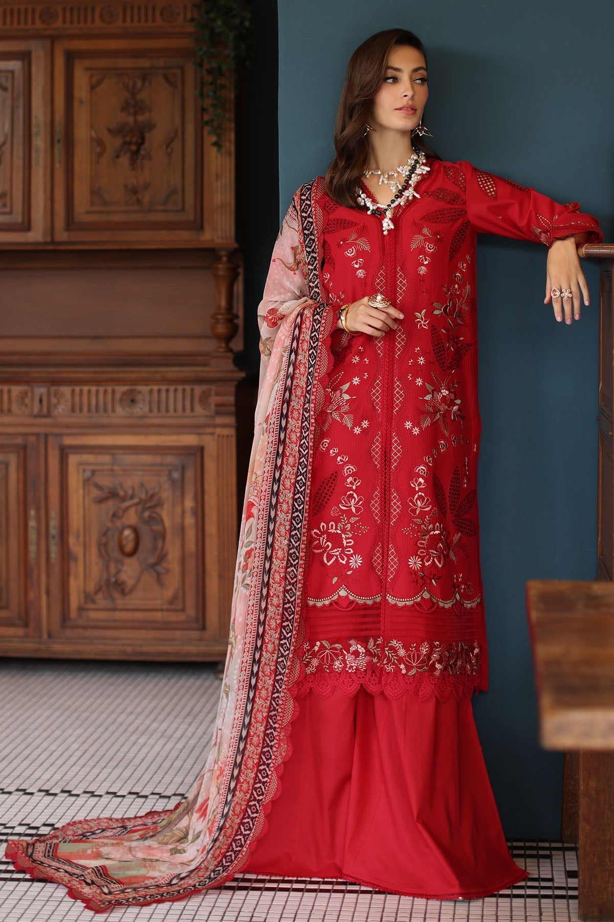 Nureh | Maya Lawn | NS-157 - Official Nureh stockist in UK - Sakeena London
