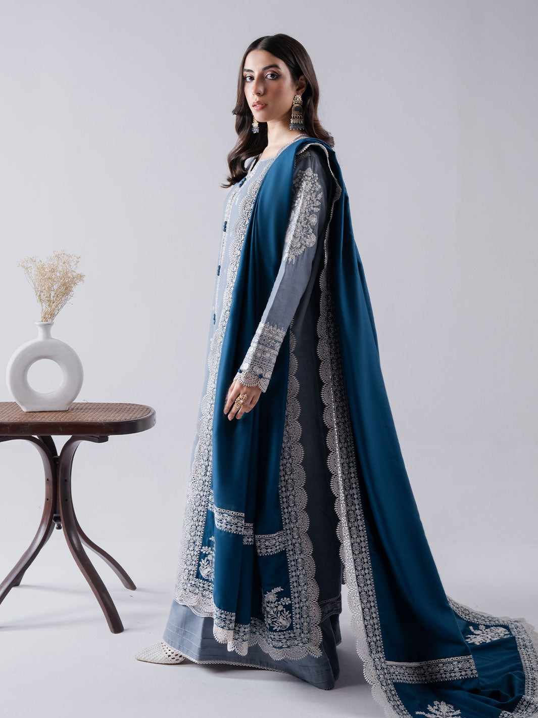 Faiza Faisal | Winter Edit 2024 | ELAAF - Official Faiza Faisal stockist in UK - Sakeena London