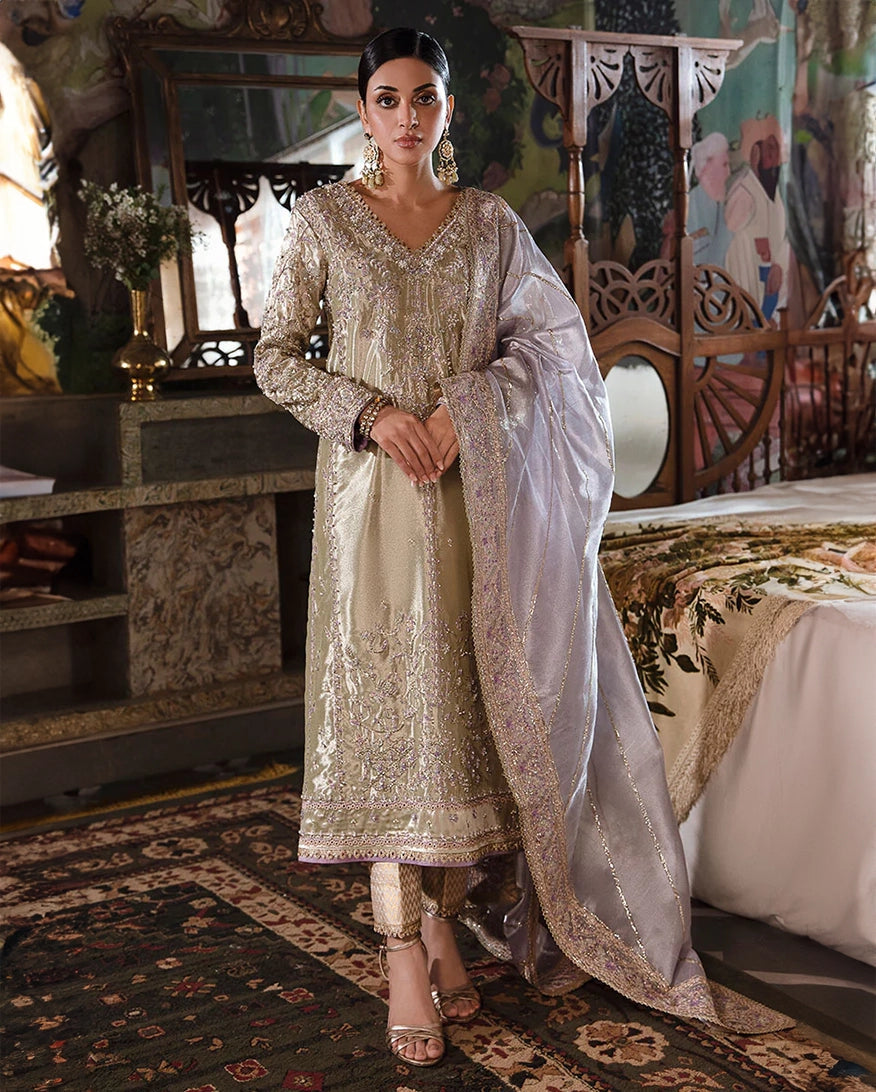Mushq | Sunehri Lama Silk | Zyva