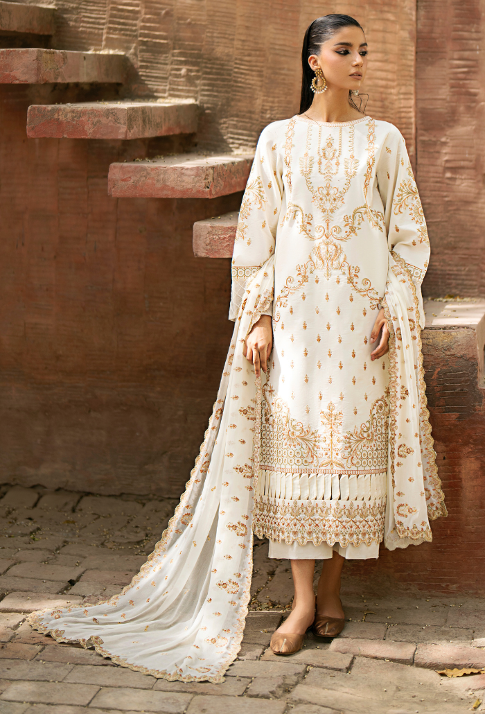Humdum | Selin Lawn 25 | Selin - D02 - Official Humdum stockist in UK - Sakeena London