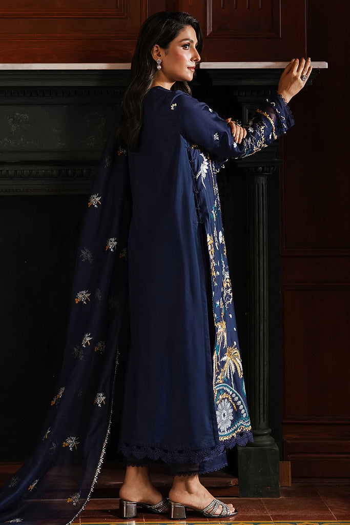 Cross Stitch | Satin De Luxe | CELESTIAL NAVY - Official Cross Stitch stockist in UK - Sakeena London