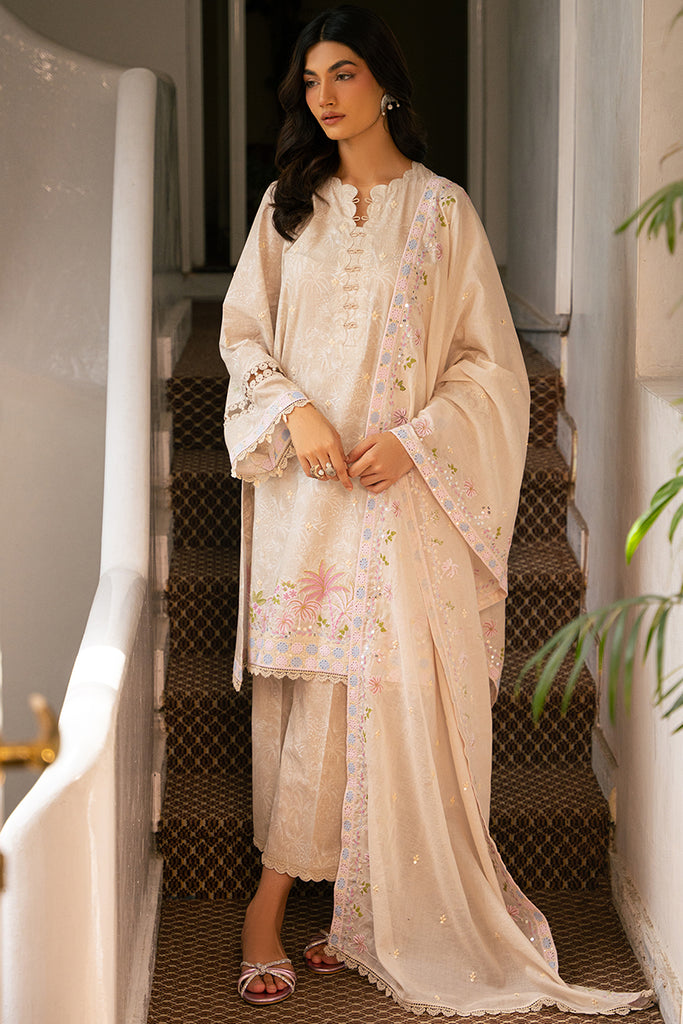 Cross Stitch | Mahiri Embroidered Lawn 24 | ASHEN AURA - Official Cross Stitch stockist in UK - Sakeena London