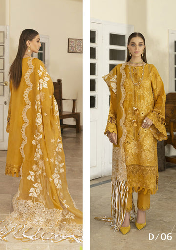 Lawn Collection - Baroque - Swiss - V11 - D#06