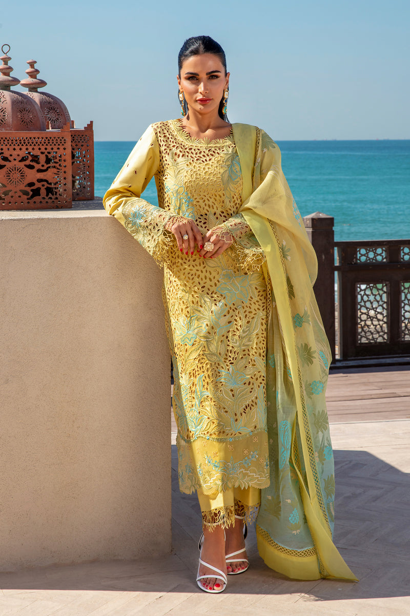 Rangrasiya | Premium Summer Lawn 25 | Minal - Official Rangrasiya stockist in UK - Sakeena London