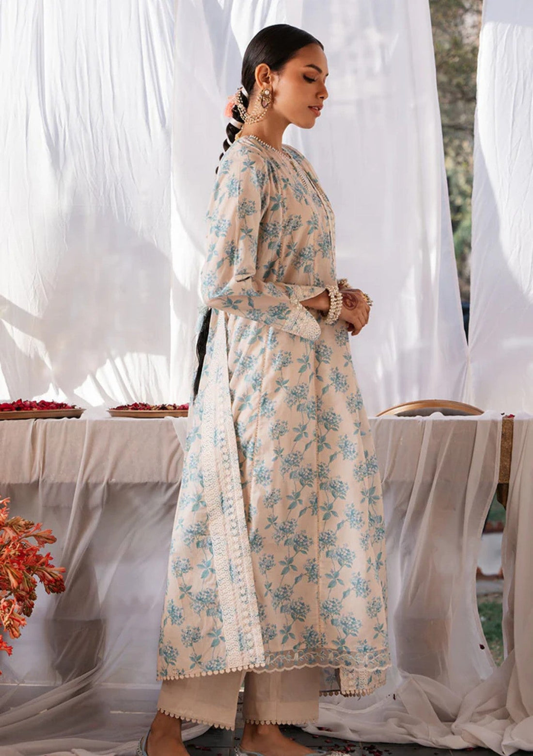 Lawn Collection - Cross Stitch - EidÃÂÃÂ LawnÃÂÃÂ - CEL24#19 - DAINTY ROYALE