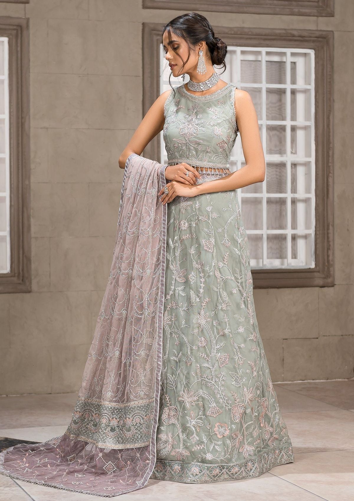 Formal Dress - Zarif - Falak - Festive - ZF#01 (BLOSSOM)