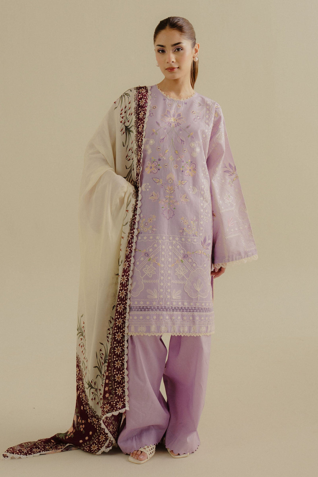 Zara Shahjahan | Coco Lawn 25 | Nyssa-10B - Official Zara shahjahan stockist in UK - Sakeena London
