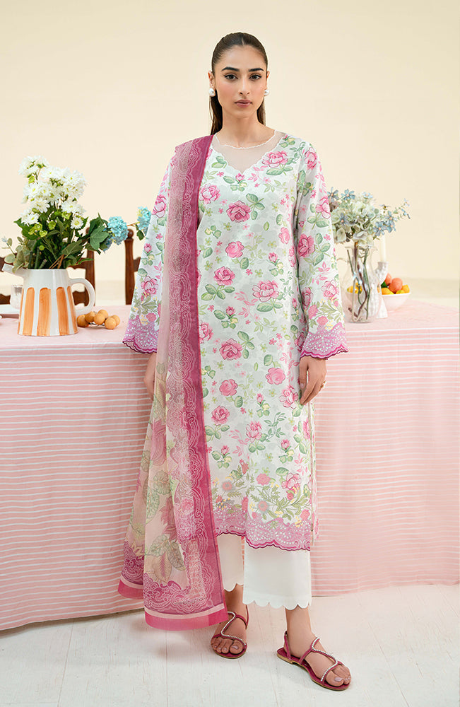Seran | Daffodils Lawn 24 | Freya - Official Seran stockist in UK - Sakeena London