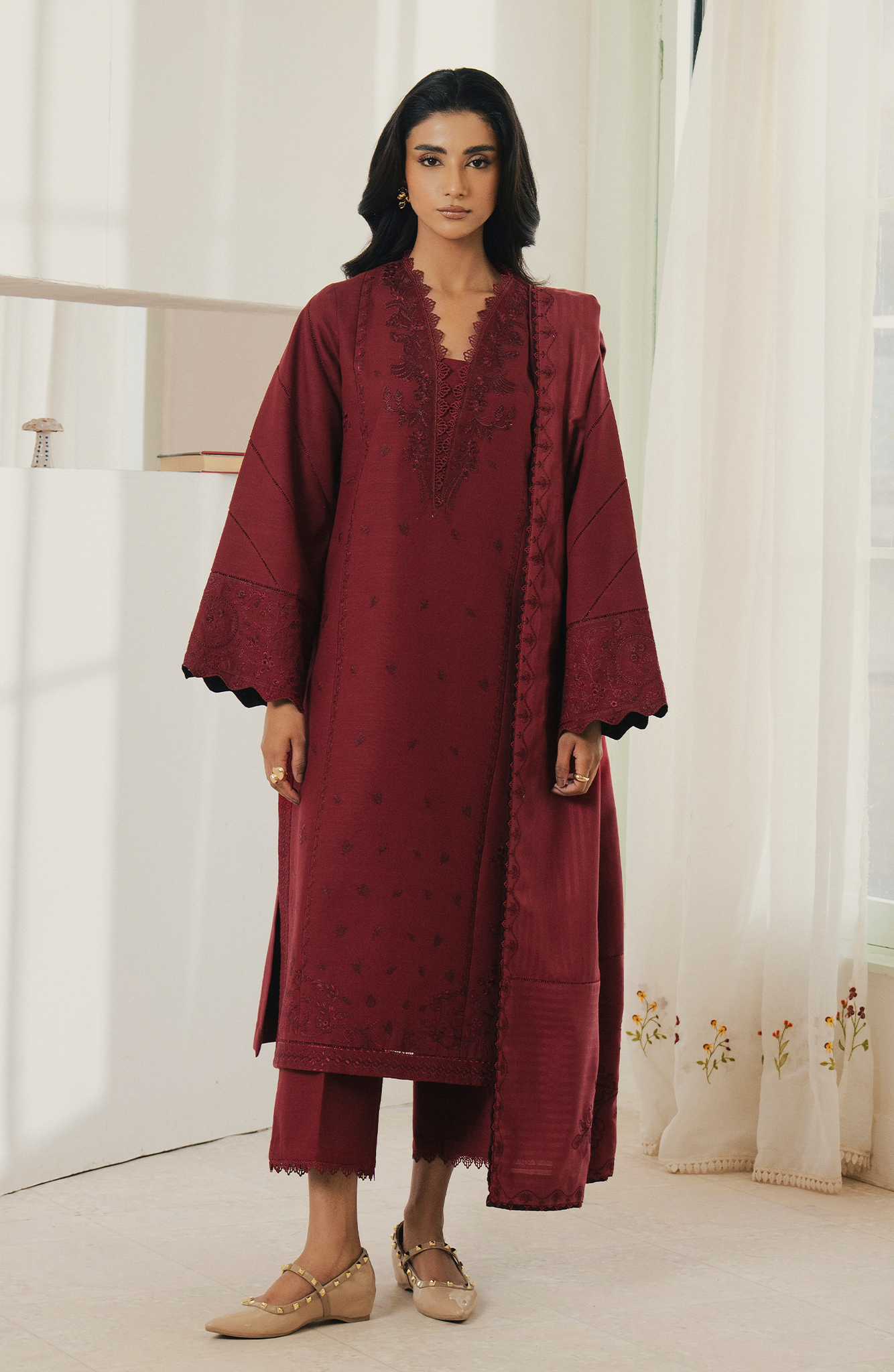 Seran | Winter Embroidered 25 | Marvelle - Official Seran stockist in UK - Sakeena London
