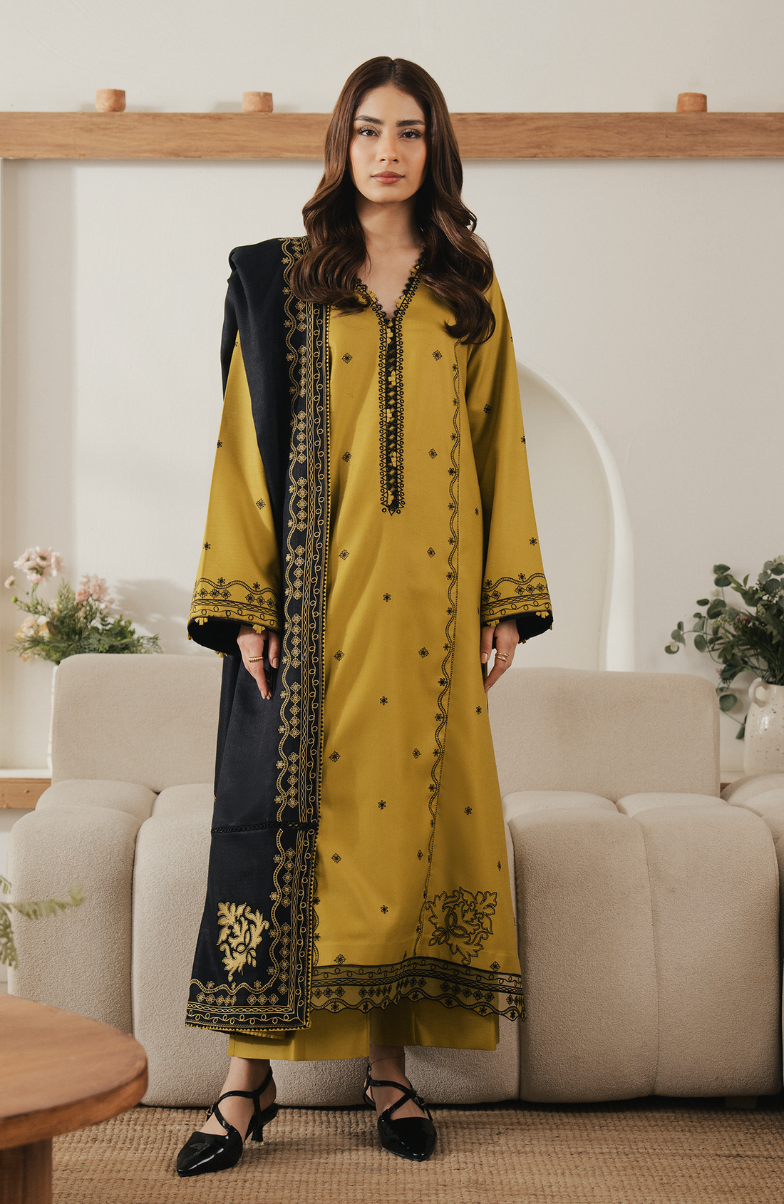 Seran | Winter Embroidered 25 | Auren - Official Seran stockist in UK - Sakeena London