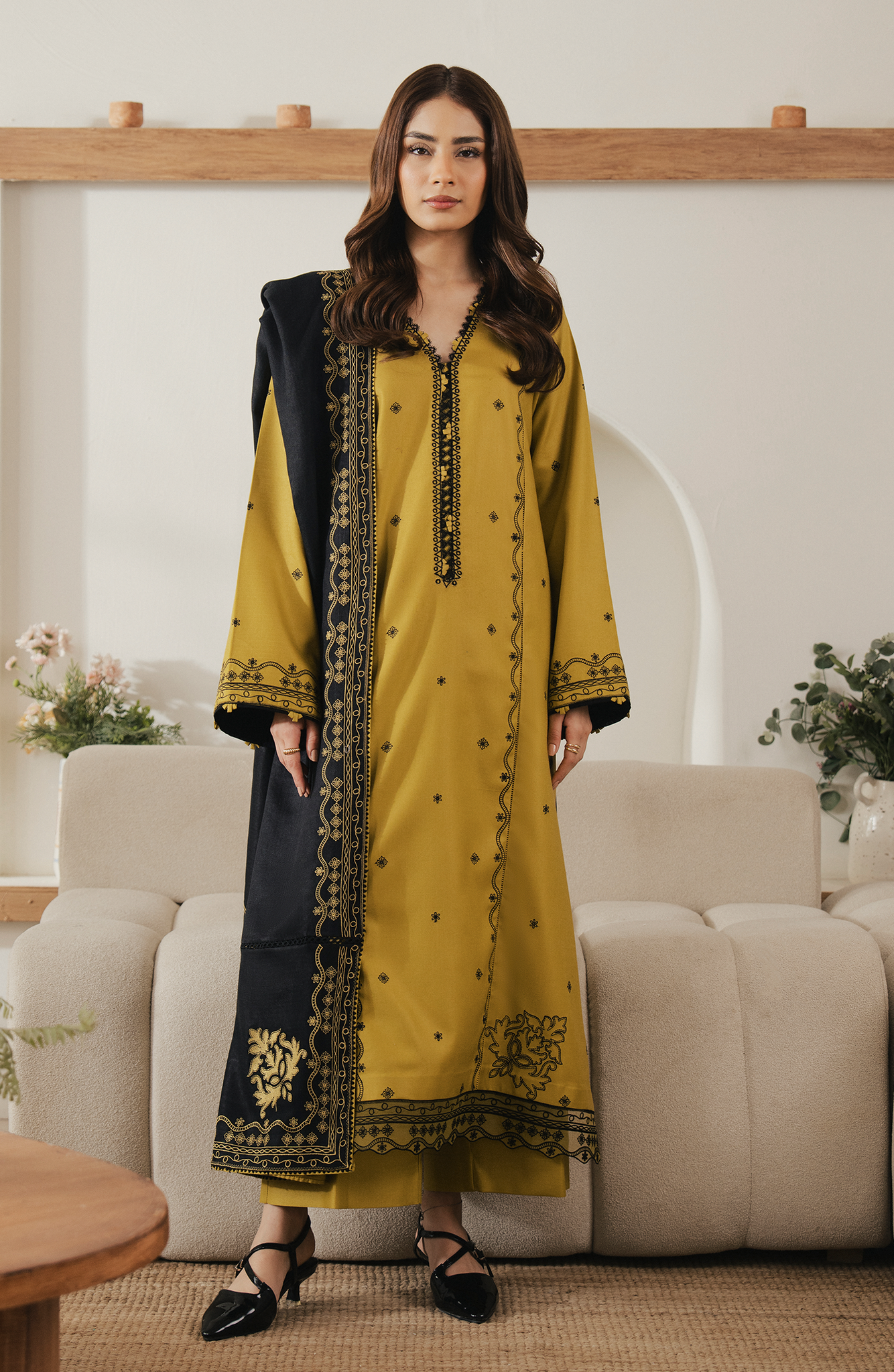 Seran | Winter Embroidered 25 | Auren - Official Seran stockist in UK - Sakeena London