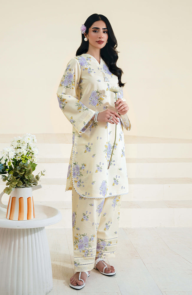 Seran | Daffodils Lawn 24 | Albie - Official Seran stockist in UK - Sakeena London