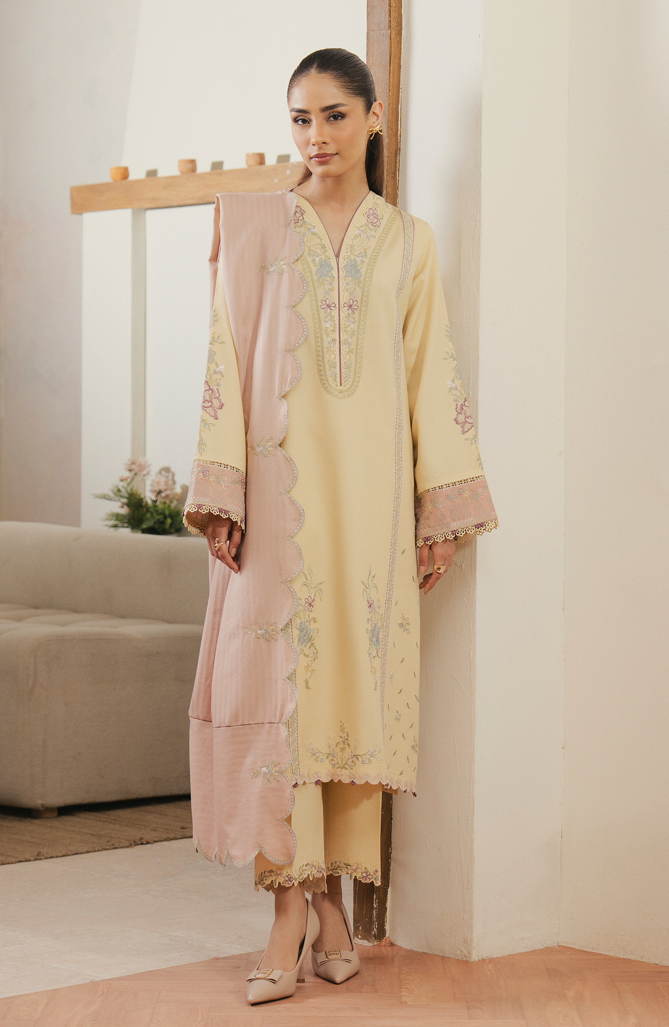 Seran | Winter Embroidered 25 | Meliora - Official Seran stockist in UK - Sakeena London