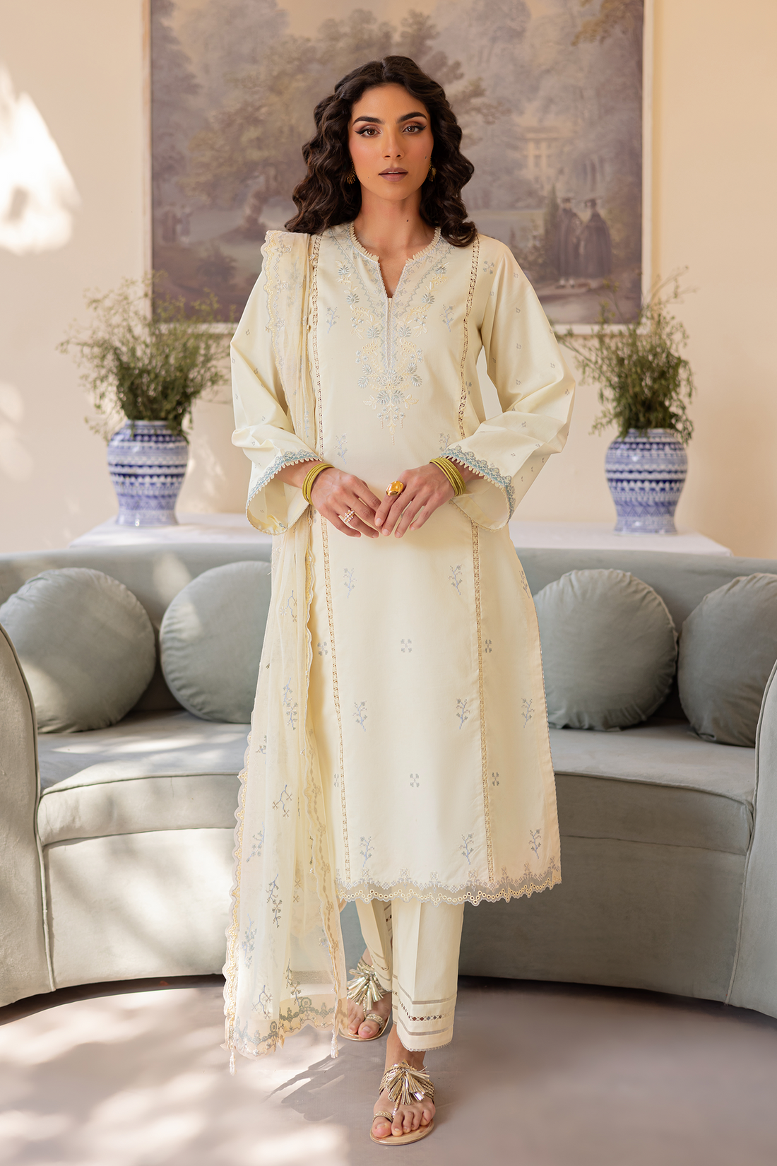 Seran | Nayab Eid Lawn | HINA - Official Seran stockist in UK - Sakeena London