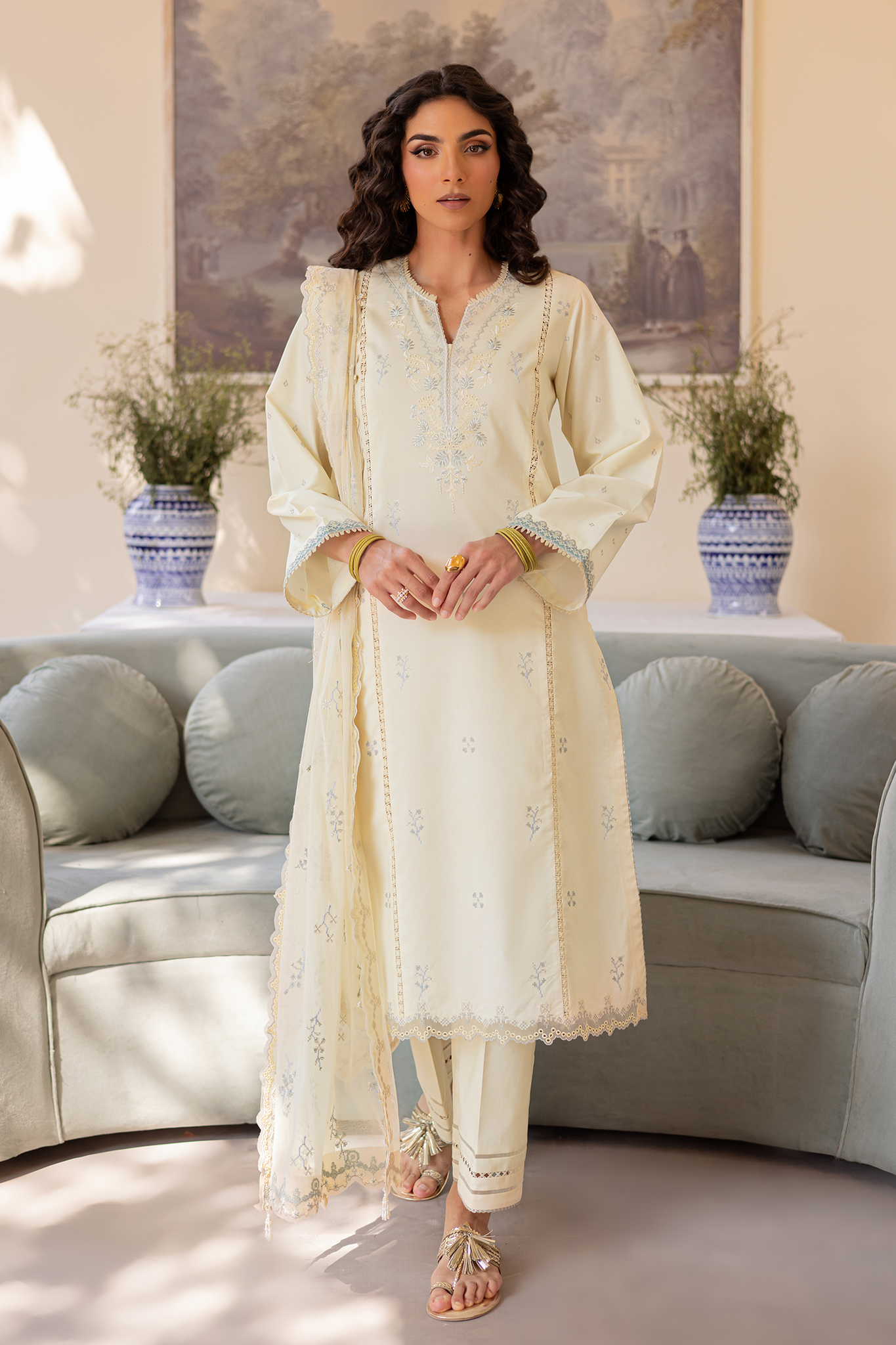 Seran | Nayab Eid Lawn | HINA - Official Seran stockist in UK - Sakeena London