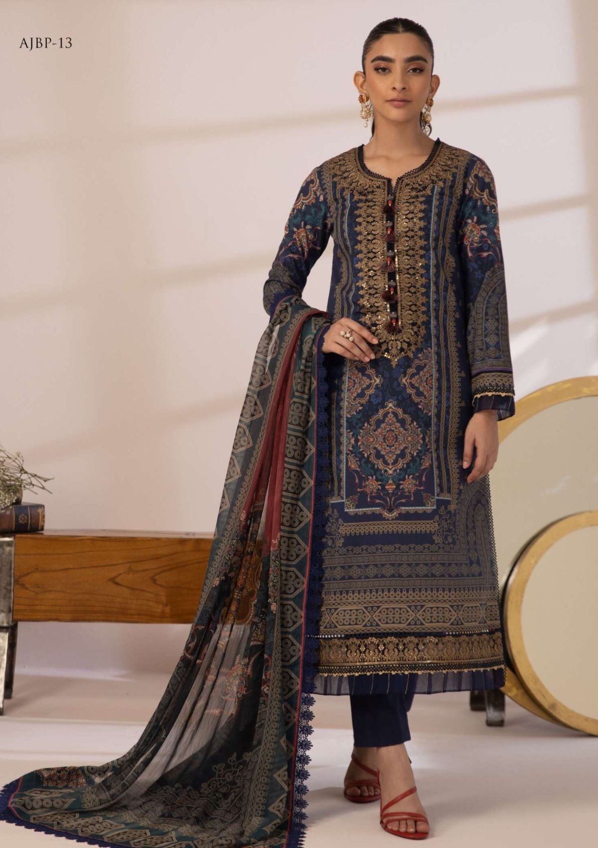 Lawn Collection - Asim Jofa - Prints - AJBP#13