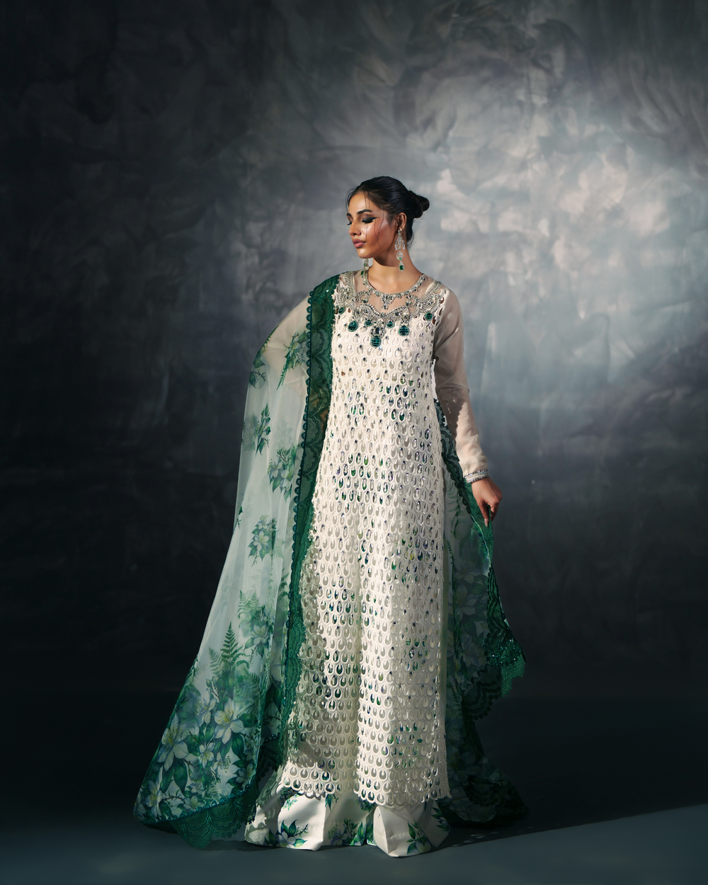 Vasal | Zyra Luxe Pret 26 | Emerald Whisper - Official Vasal stockist in UK - Sakeena London