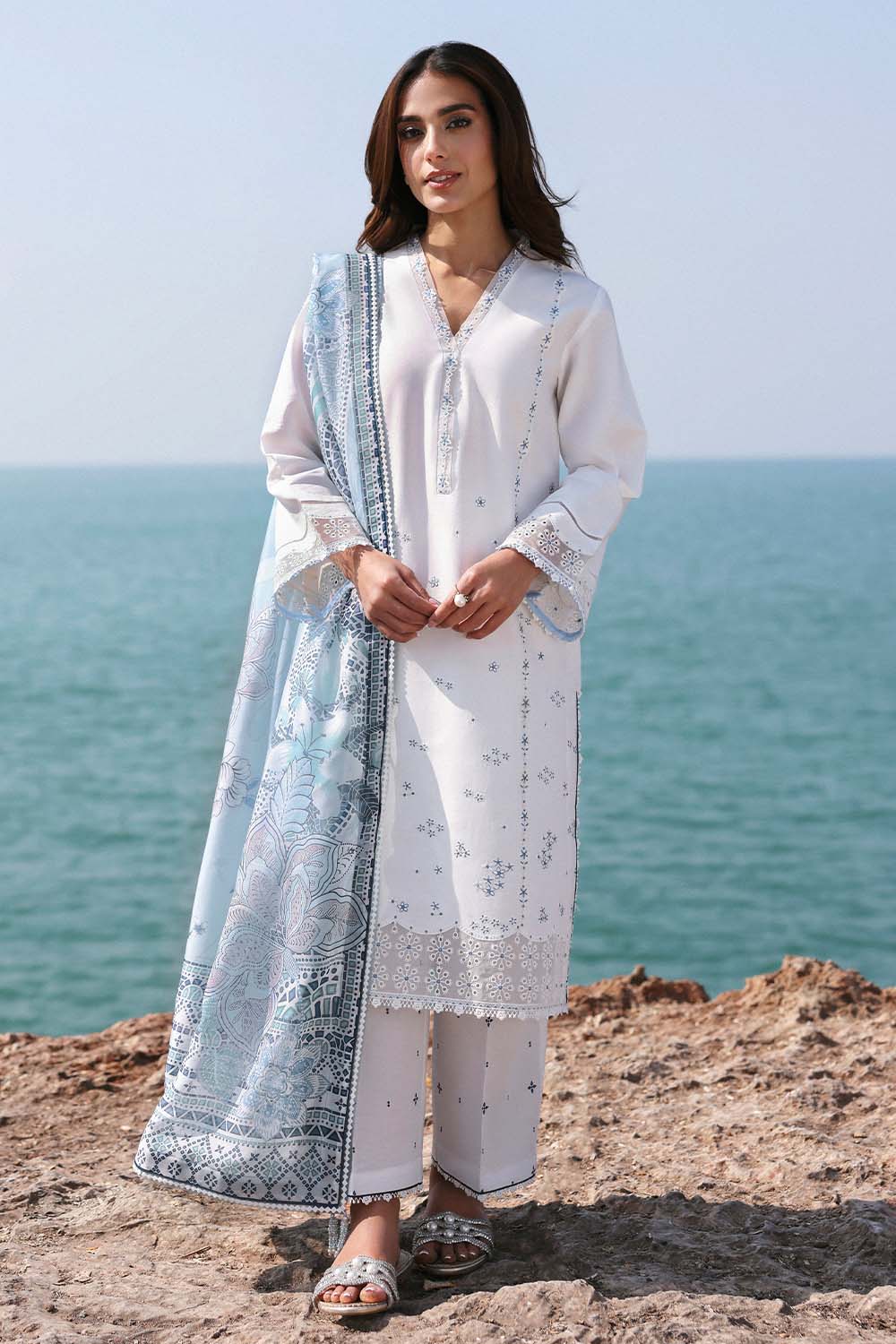 Seran | Afsanah Lawn 25 | ELMAS - Official Seran stockist in UK - Sakeena London