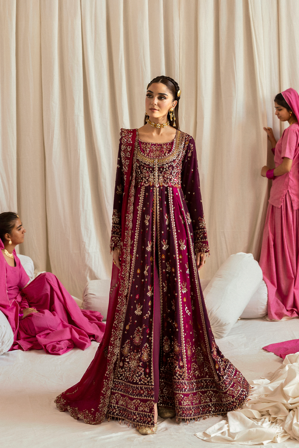Emaan Adeel I The Empress Wedding Formals I AVORIA - Official Emaan Adeel stockist in UK - Sakeena London